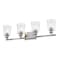 Z-Lite Bohin 4 Light Vanity, Brushed Nickel And Clear Seedy 464-4V-BN - alternate 5